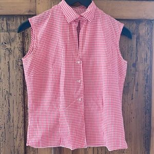 Vintage hand made gingham tank. Excellent used condition